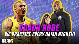 Kobe Bryant MAMBA 101 WE PRACTICE EVERY DAMN NIGHT  SLAM Cover Shoots