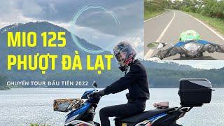 Yamaha Mio 125 phượt đà lạt chở 2 người nhẹ và bốc 2022