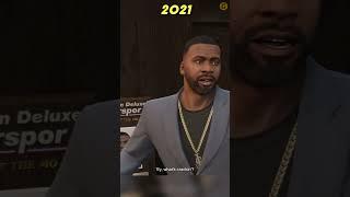 Franklin Clinton 2013 vs 2021 GTA 5 - GTA Online