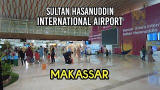 Sultan Hasanuddin International Airport Derparture Terminal Makassar Indonesia