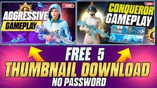 Free BGMI  PUBG THUMBNAIL PACK FW 33 Google Drive   Live Stream Thumbnail Templates 