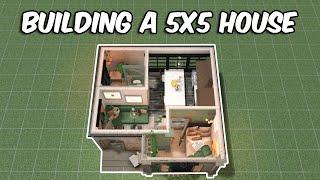 BUILDING A 5X5 HOME HOME IN BLOXBURG