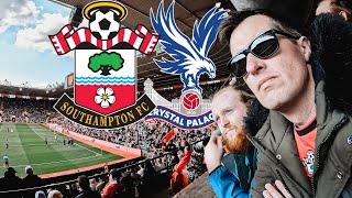 AWAY END TROUBLE AS PALACE EZE PAST SAINTS 🫠 SOUTHAMPTON 0-2 CRYSTAL PALACE MATCHDAYVLOG