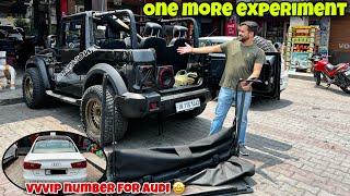 Changing my Thar bumper for the fifth time  Audi number cost 