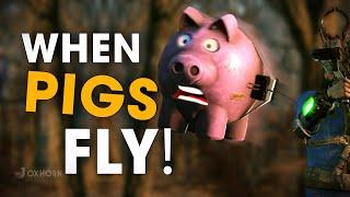 Makeshift Weapons Pack When Pigs Fly Walk-through - Creation Club for Fallout 4