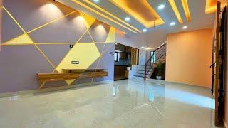 வீடுண்ணா இப்படி கட்டணும் அசத்தலான 3BHK Duplex வீடு with Creative Interiors indoor plants  Illam