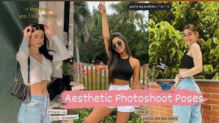 30+ Aesthetic Photoshoot Poses