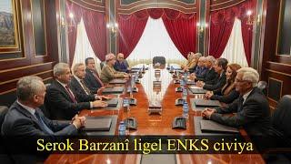 Serok Barzanî ji bo Vîza û Îqame û deriyê Pêşabûr çi soz da ENKS? مسألة الفيزا و الاقامة