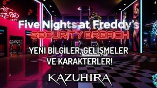 FNAF SECURITY BREACH GELİŞMELERİ  Önemli Ayrıntılar ve Yeni Karakterler - FNAF SECURITY BREACH