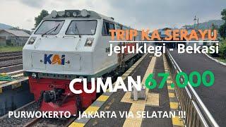 CUMAN 67.000 BISA DAPET VIEW CAKEP  TRIP KA SERAYU PAGI JERUKLEGI - BEKASi