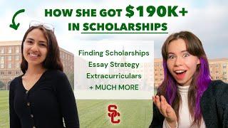 HOW SHE GOT $190000+ IN COLLEGE SCHOLARSHIPS - How to Find Scholarships Scholarship Essays & More
