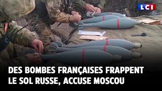 Des bombes françaises frappent le sol russe accuse Moscou