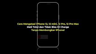 Cara Mengatasi iPhone 12 12 mini 12 Pro 12 Pro Max Mati Total Tidak Bisa Di Charge Tanpa Bongkar
