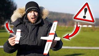 40€ RC FLUGZEUG BRICHT DURCH - Fliegen Lernen und Crash - Cessna 182 Goolsky FX801 im Test