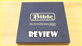 Bible Challenge Board Game Review  Board Game Night