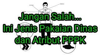 Pakaian dinas dan atribut PPPK   Kepegawaian 1