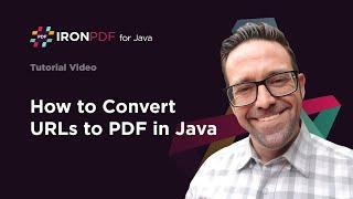 How to Convert URLs to PDF in Java