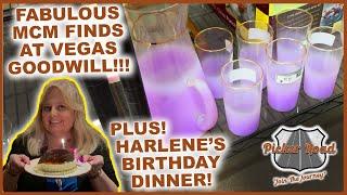 FABULOUS MCM FINDS AT VEGAS GOODWILL PLUS HARLENES BIRTHDAY DINNER Join the Journey