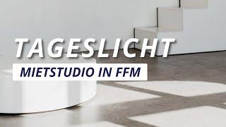 Tageslicht Mietstudio für Fotograf*innen in Frankfurt am Main