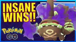 I TESTED SHINY SHADOW GALARIAN WEEZING AND IT IS INSANE  POKÉMON GO BATTLE LEAGUE