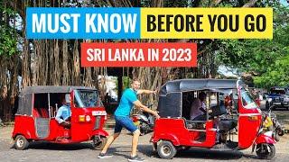 THINGS I WISH I KNEW BEFORE TRAVELING TO SRI LANKA