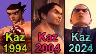 TEKKEN SERIES - Evolution of Kazuya Mishima 19942024 TEKKEN 1 - 8