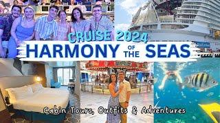 Harmony of the Seas 2024 Cruise Vlog Cabin Tours Outfits & EPIC Adventures