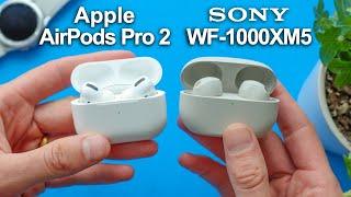 AIRPODS PRO 2 vs SONY WF-1000XM5 Tested and Compared