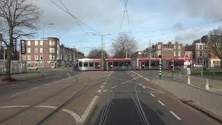 HTM tramlijn 6 Den Haag Leyenburg - Leidschendam Noord  GTL8 3080  2021