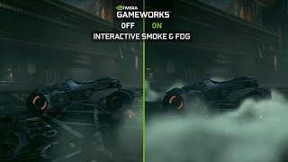 Batman Arkham Knight NVIDIA GameWorks Batmobile Video