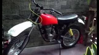 Video Modifikasi Motor Trail Klasik Honda tigerTangki Honda XlFrame Custom