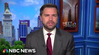 JD Vance says the Trump campaign ‘should be focused on the policy’ Full interview