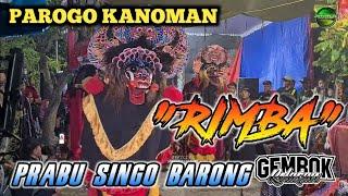 PRABU SINGO BARONG RIMBA RAMPAK BARONG JARANAN PAROGO KANOMAN Feat GEMBOK ROLASAN