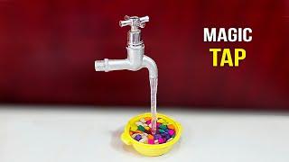 How to Make a Magic water Tap  DIY Floating Fountain