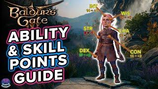 Character creation ability and skill points explained  Baldurs Gate 3 Guide
