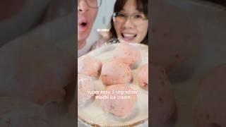 3 ingredients mochi ice cream 