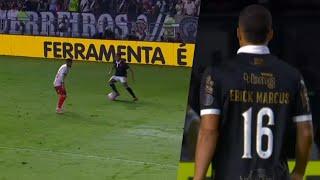 ERICK MARCUS ENTROU JOGANDO BEM MAS FOI EXPULSO  Erick Marcus vs Internacional