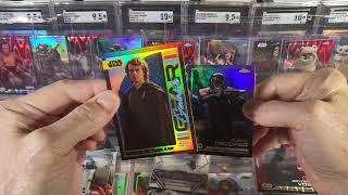 Topps Chrome  Star Wars  going to a galaxy farfar away Have no fear Galactic Gear is here ABS