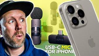 Amazing USB-C Mic for the NEW iPhone 15