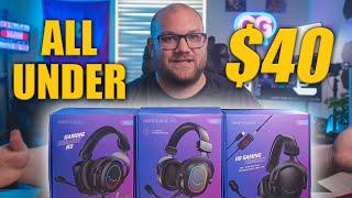 You NEED to see these Budget Headsets FIFINE H3 H6 H9 Review