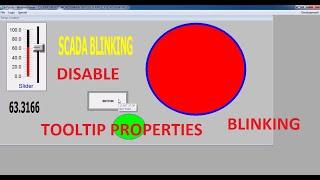 BLINKING DISABLE & TOOLTIP PROPERTIES IN INTOUCH SCADA SOFTWARE TUTORIAL PART10