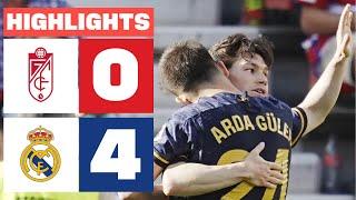 GRANADA CF 0 - 4 REAL MADRID  HIGHLIGHTS LALIGA EA SPORTS
