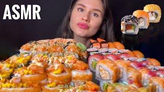 ASMR SUSHI & SASHIMI PLATTER MUKBANG No Talking EATING SOUNDS  Zulfia ASMR