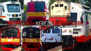 Kompilasi Kereta Api Berbendera Spesial Edisi Kemerdekaan RI ke-75  PART 1