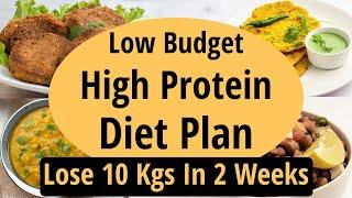 Low Budget High Protein Diet Plan To Lose Weight Fast In Hindi  Fat Loss  Lose 10 Kgs In 2 Weeks