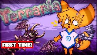 TERRARIA MASTER MODE FIRST TIME PLAYING PART 1  VTUBER LIVE