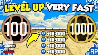How to LEVEL UP SUPER FAST SOLO in GTA 5 Online OVER 18000 RP Every 5 Minutes