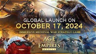 Age of Empires Mobile GLOBAL Launch October 17 2024 + Gamescom Footage 