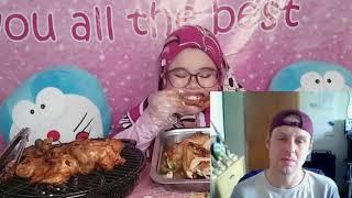 BULE JERMAN REACTION VIDEO KEKEYI MUKBANG