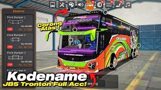 NyobainKodename JB5 Tronton Scania Full Acc & Strobo BUSSID V4.2